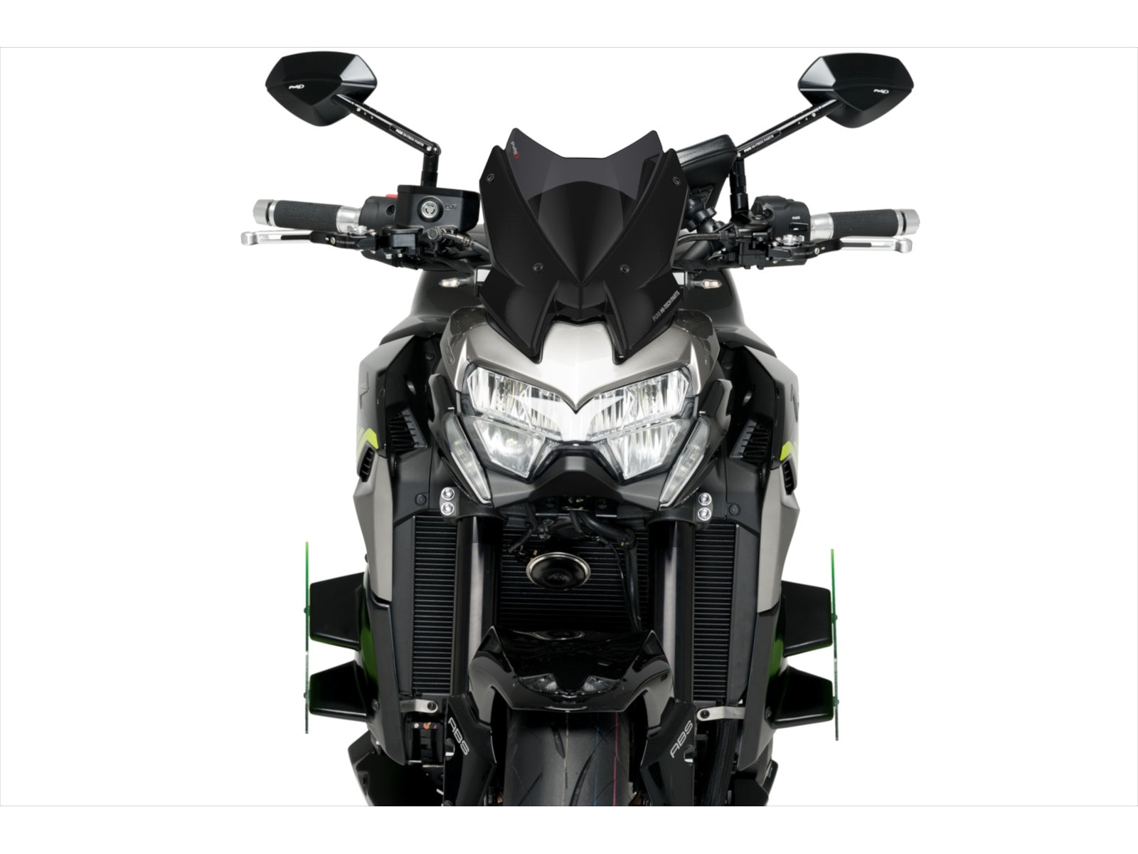 Puig New Generation Sport Screen In Clear for Kawasaki Z900 (20-24)