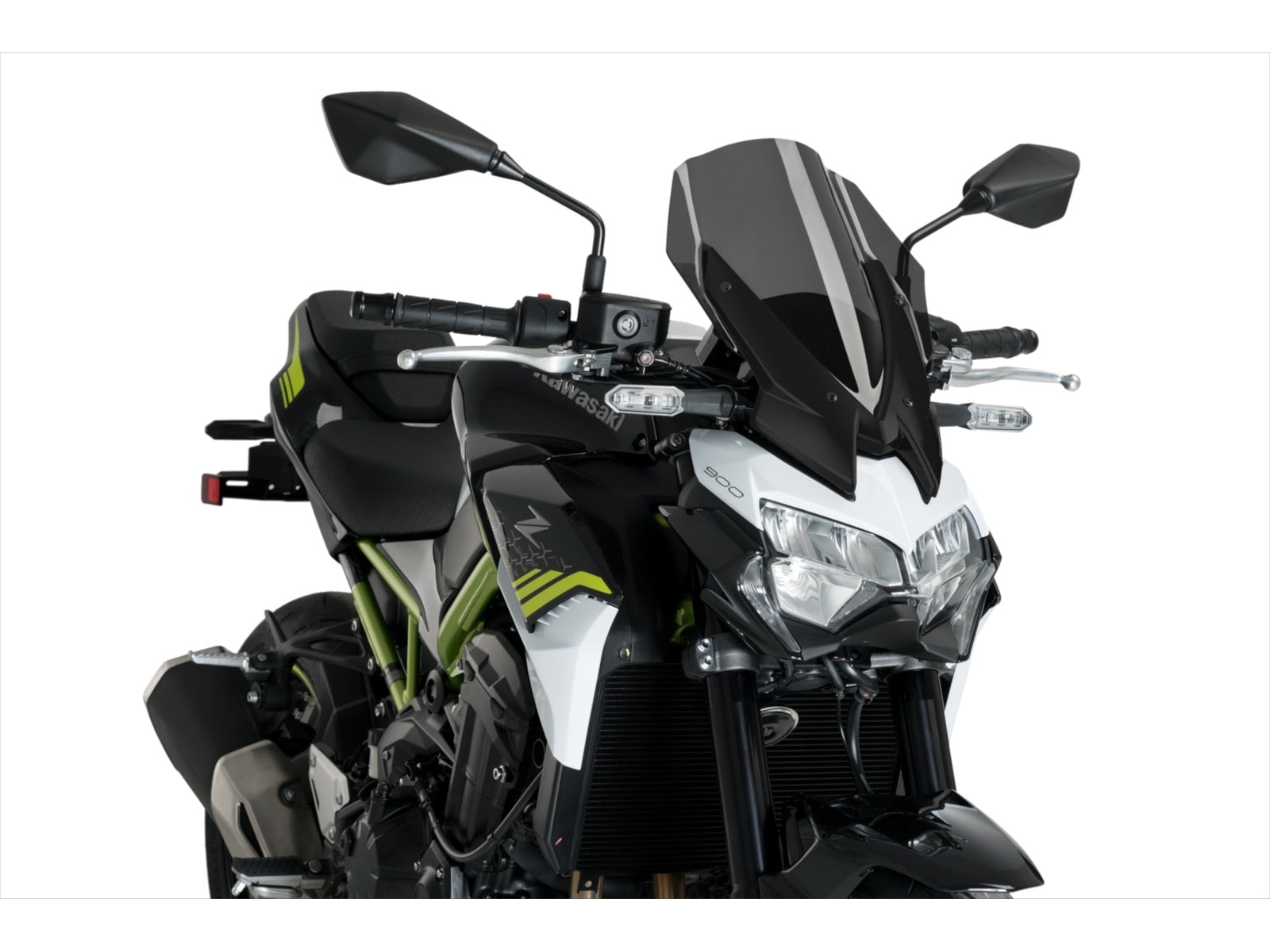 Puig New Generation Touring Screen In Clear for Kawasaki Z900 (20-24)