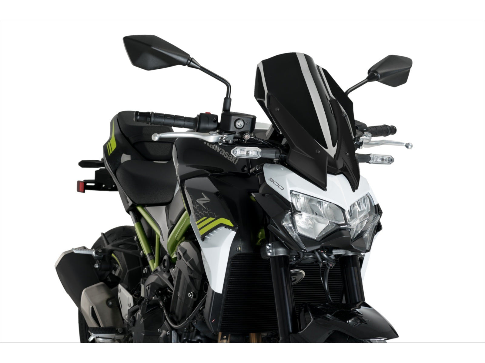 Puig New Generation Touring Screen In Clear for Kawasaki Z900 (20-24)