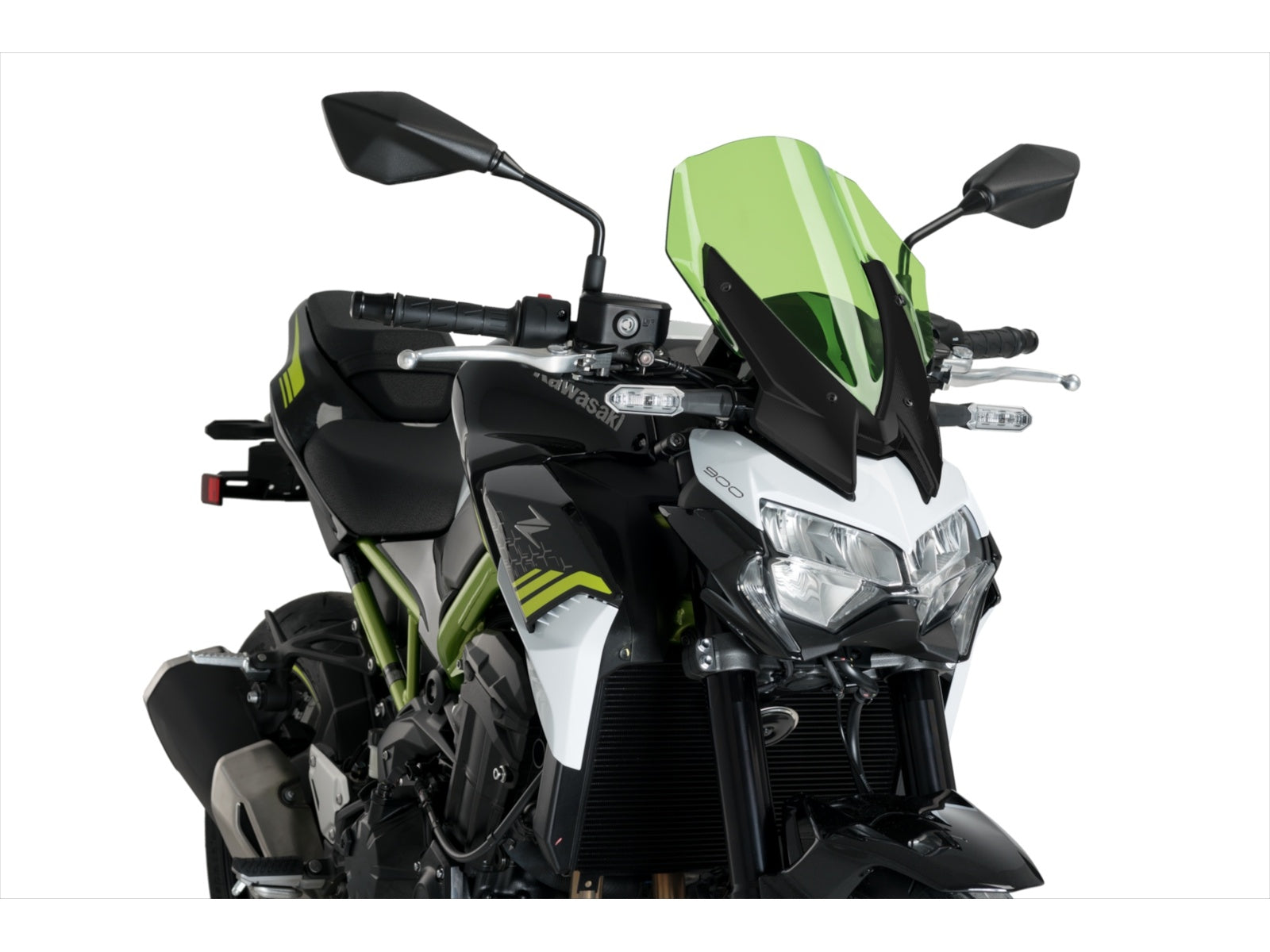Puig New Generation Touring Screen In Clear for Kawasaki Z900 (20-24)