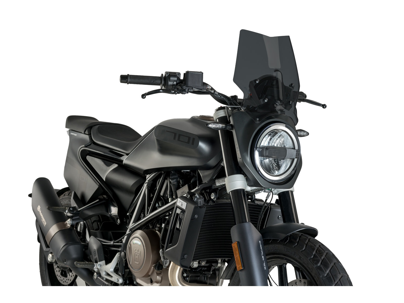 Puig New Generation Sport Screen In Clear for Husqvarna Svartpilen 701 (19-20)