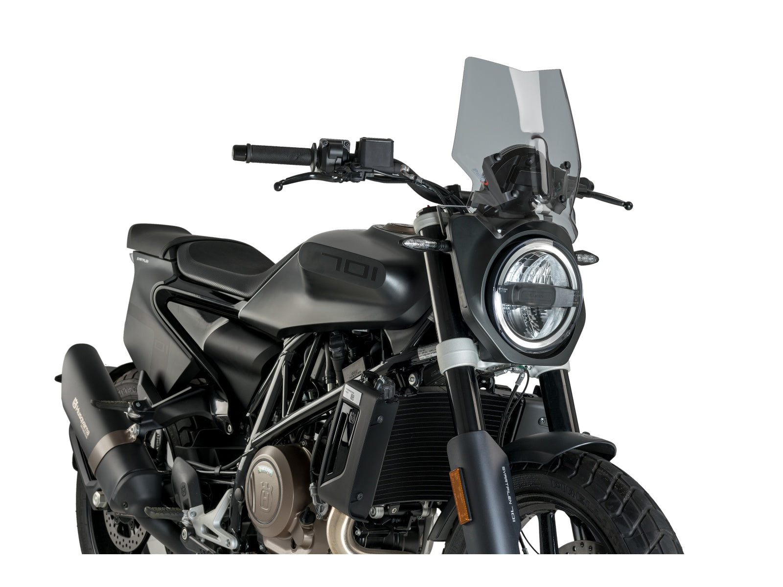 Puig New Generation Sport Screen In Clear for Husqvarna Svartpilen 701 (19-20)