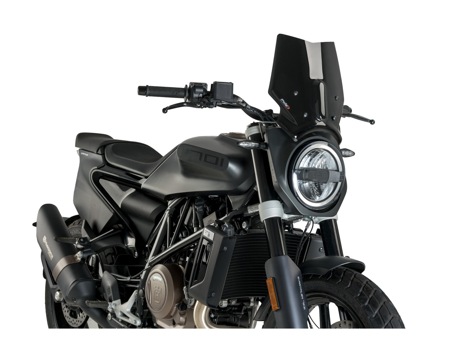 Puig New Generation Sport Screen In Clear for Husqvarna Svartpilen 701 (19-20)