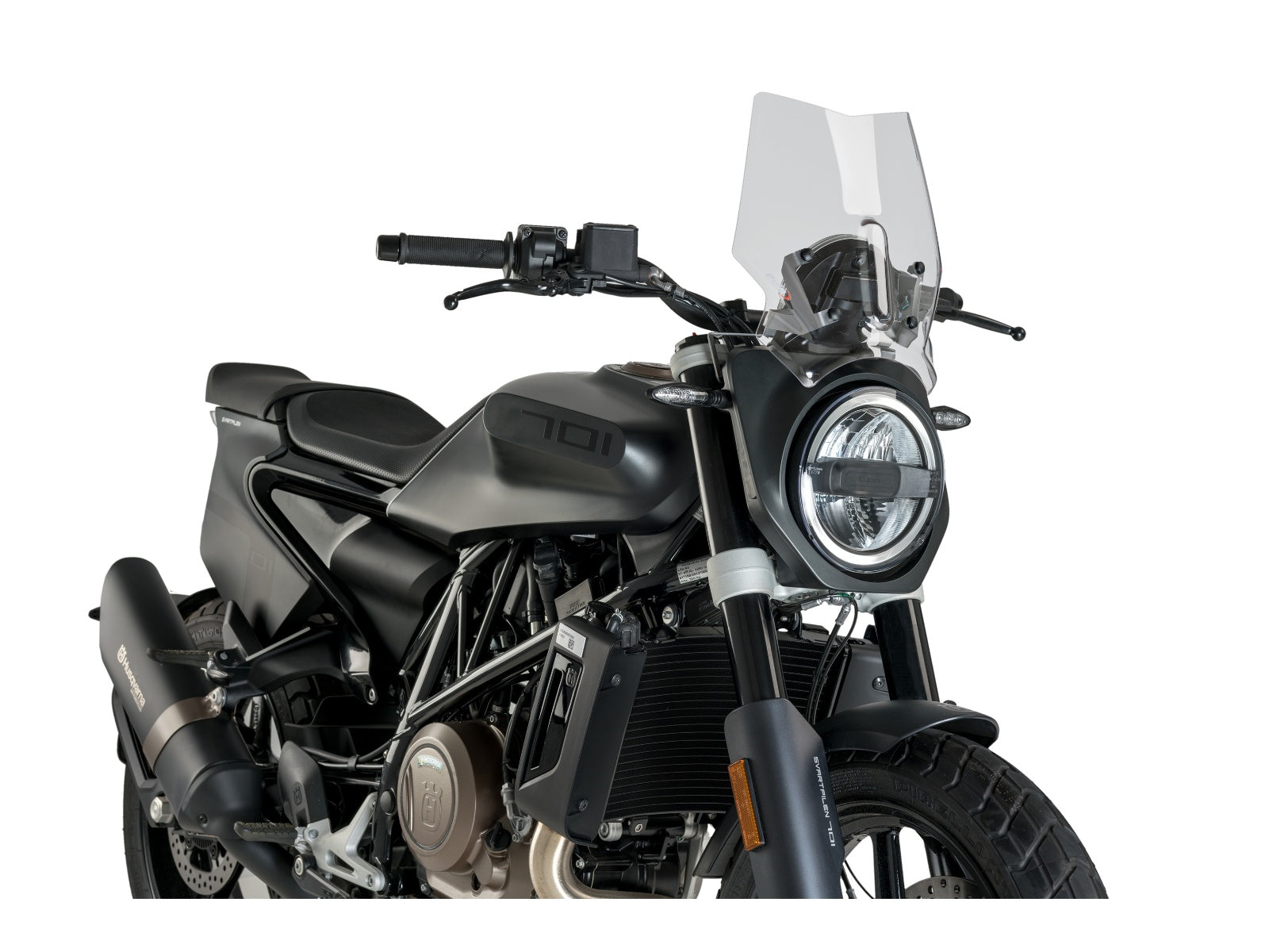 Puig New Generation Sport Screen In Clear for Husqvarna Svartpilen 701 (19-20)