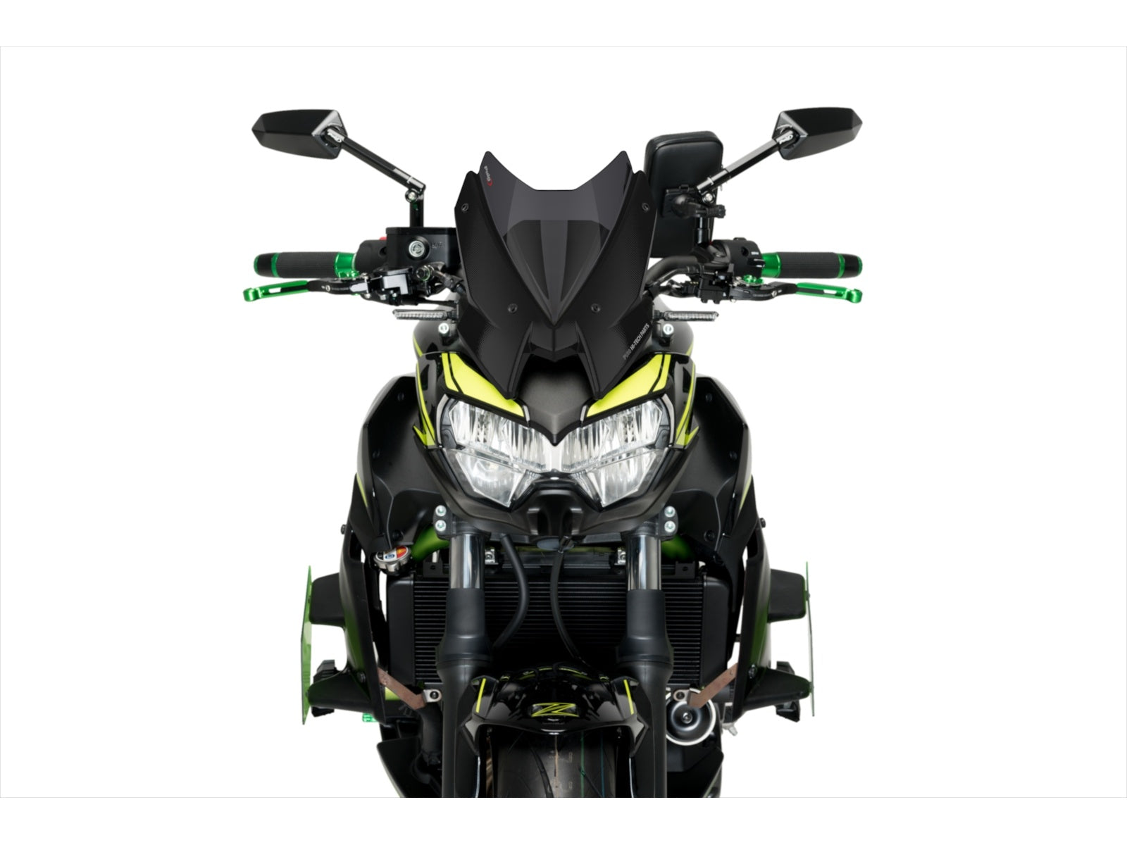 Puig New Generation Sport Screen In Clear for Kawasaki Z650 (20-25)
