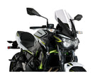 Puig New Generation Touring Screen In Clear for Kawasaki Z650 (20-25)