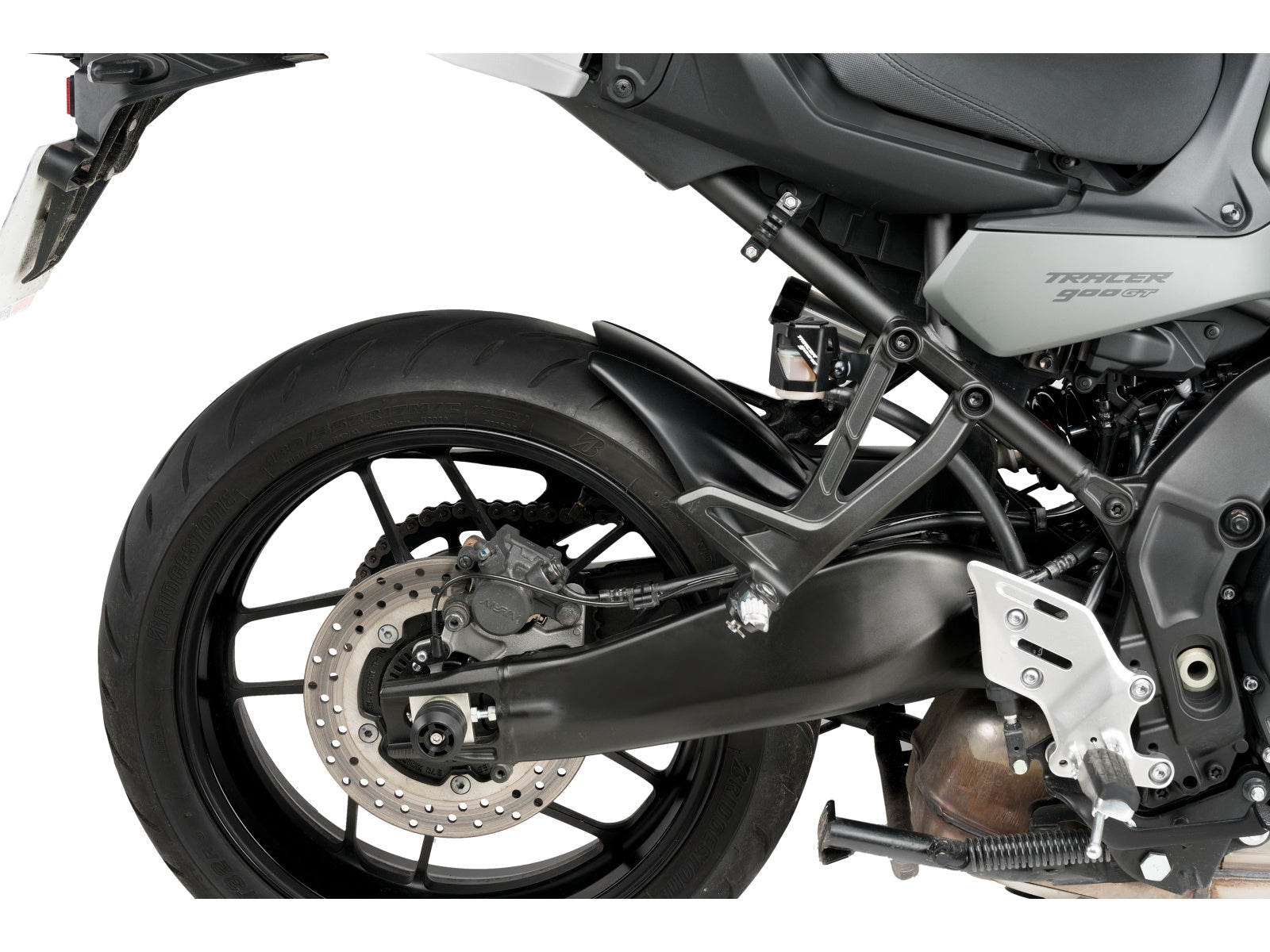Puig Belly Pan In Matt Black for Yamaha Tracer 9 (21-24)