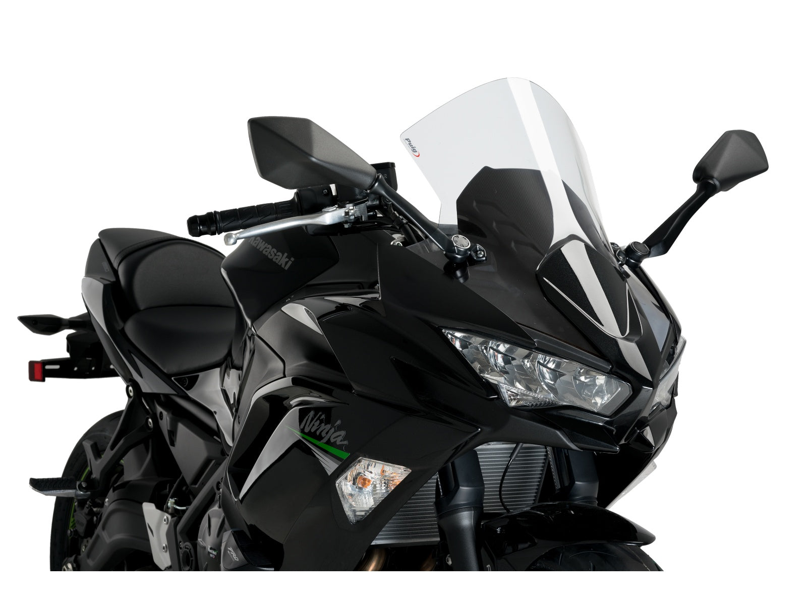 Puig R-Racer Screen In Clear for Kawasaki Ninja 650 (20-25)