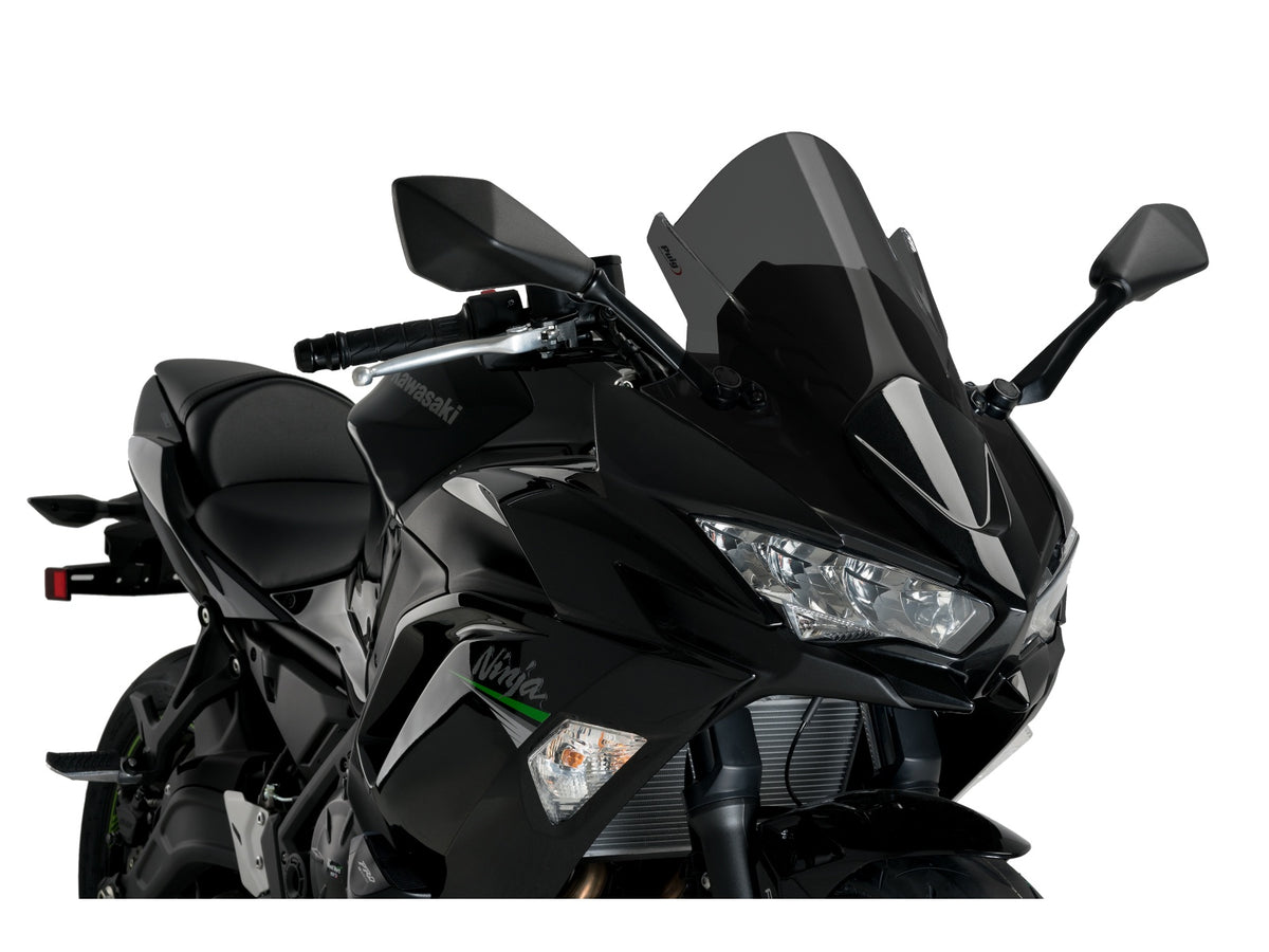 Puig Z-Racing Screen In Clear for Kawasaki Ninja 650 (20-25)