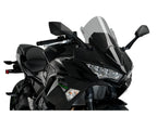 Puig Z-Racing Screen In Clear for Kawasaki Ninja 650 (20-25)