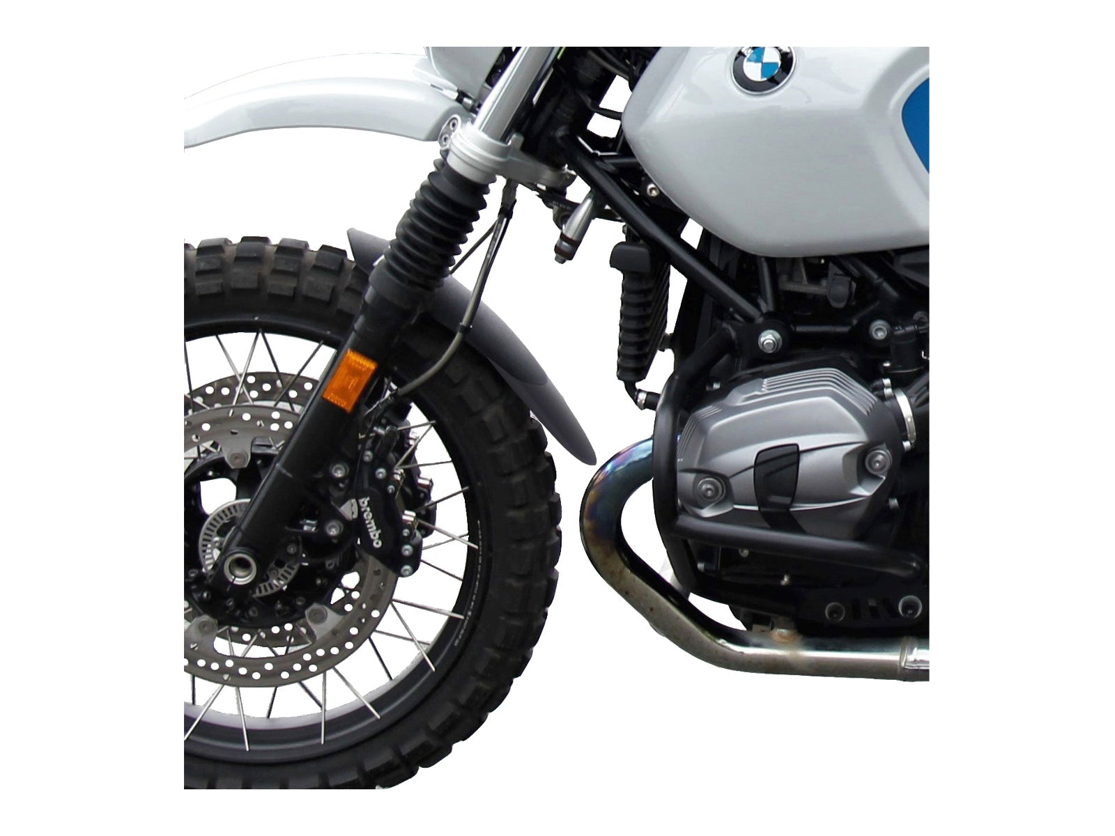 Puig Front Mudguard Extender In Black for BMW R Nine T Urban G/S (17-24)