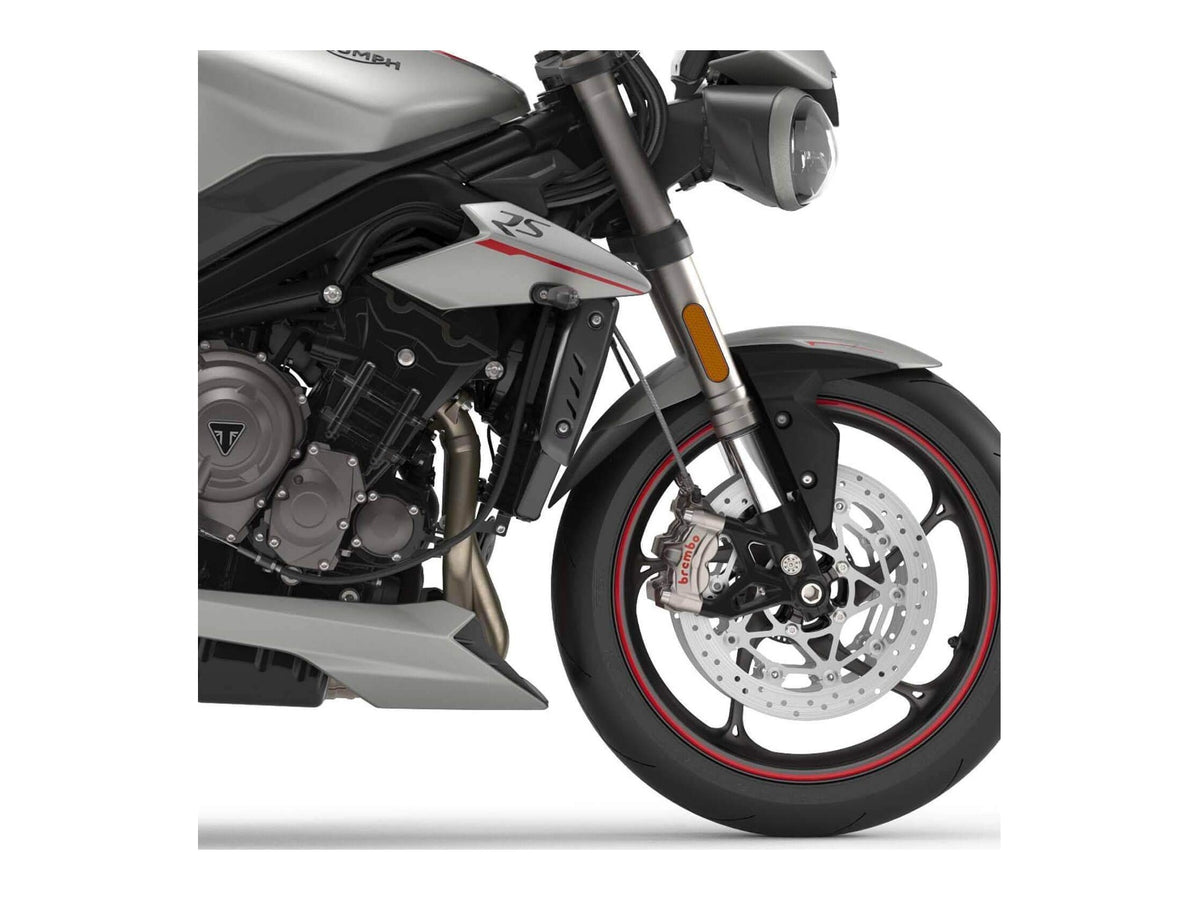Puig Front Mudguard Extender In Black for Triumph Street Triple 765 R Low (21-22) Main image