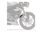 Puig Front Mudguard Extender In Black for Triumph Street Triple 765 R Low (21-22)
