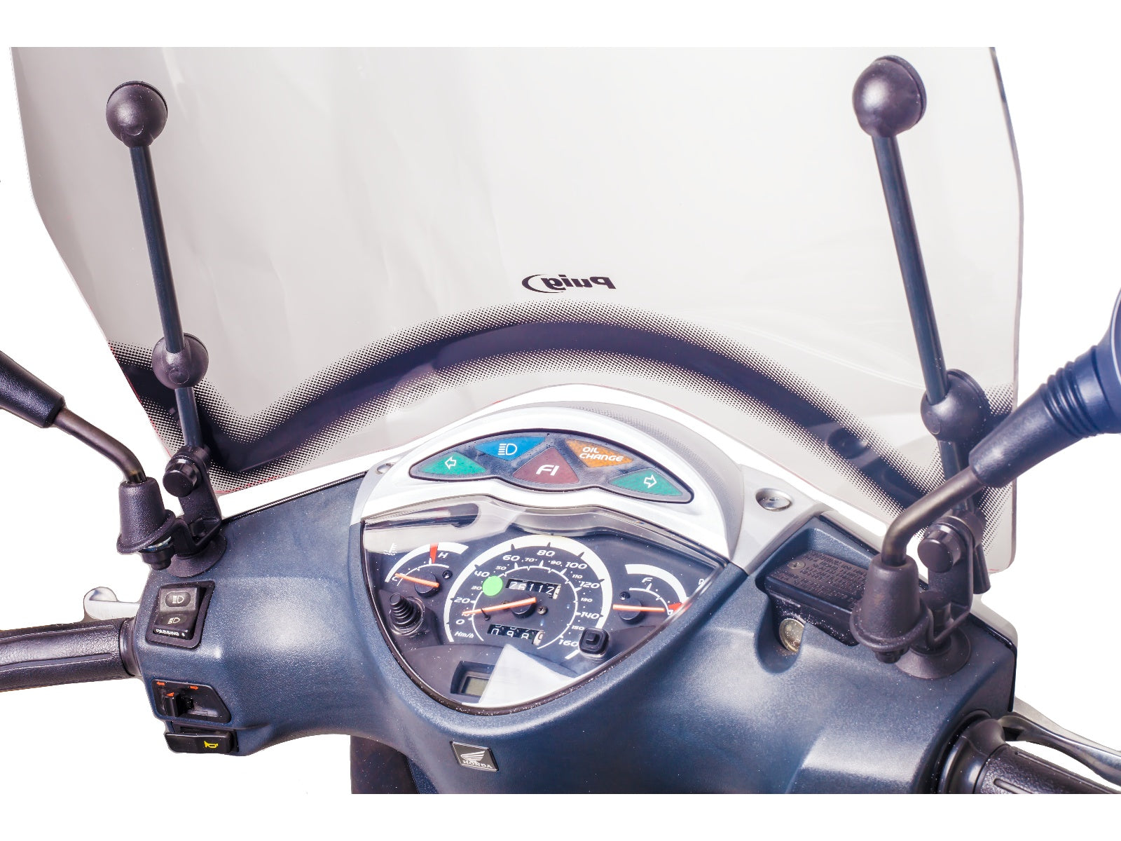 Puig TS Screen In Clear for Honda SH125i 4T E3 (05-08)