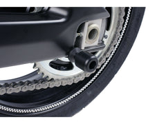 Puig Protective Spool Sliders In Black for Aprilia Tuono V4 1100 RR (15-20)