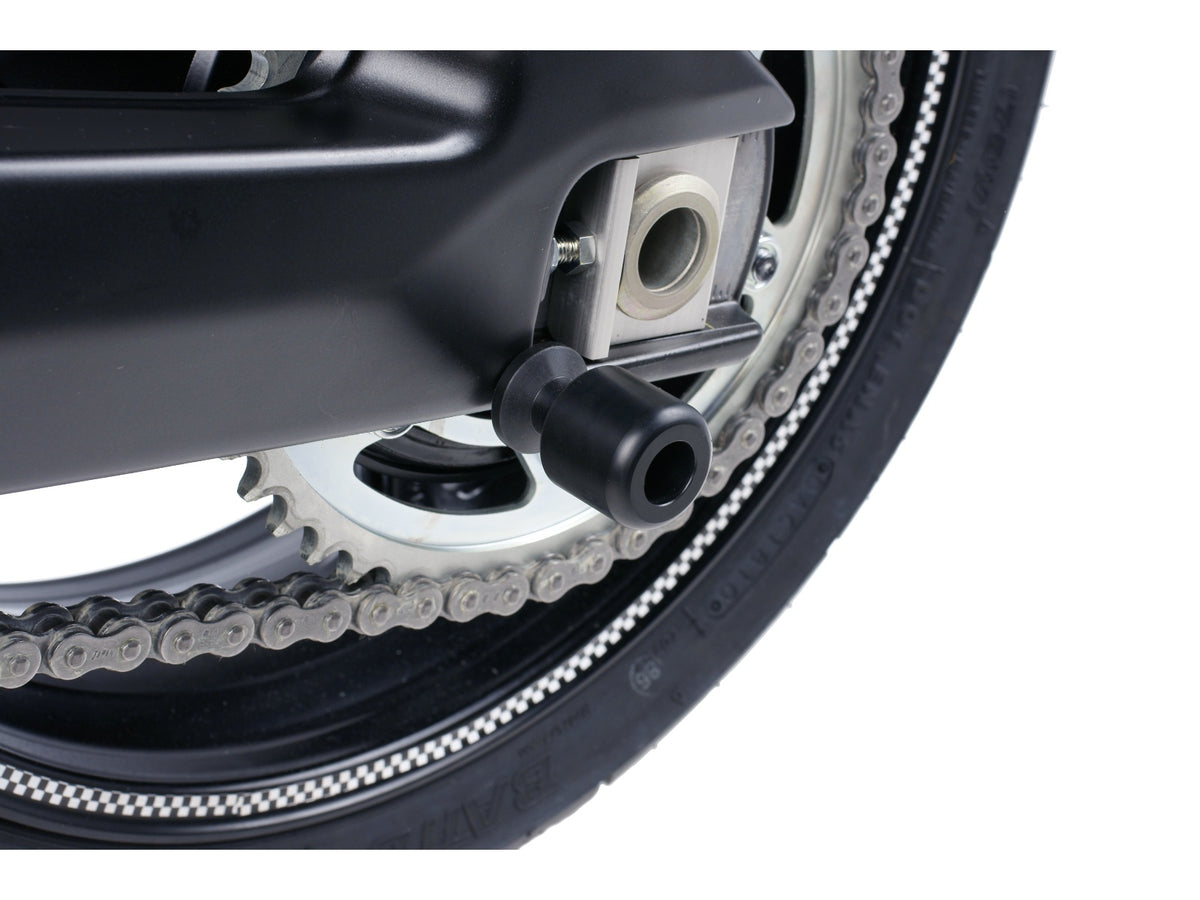 Puig Protective Spool Sliders In Black for Yamaha XT 660 X (04-16)