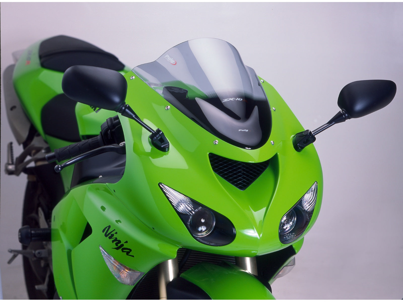 Puig Racing Screen In Clear for Kawasaki ZX-6R 636 (05-08)