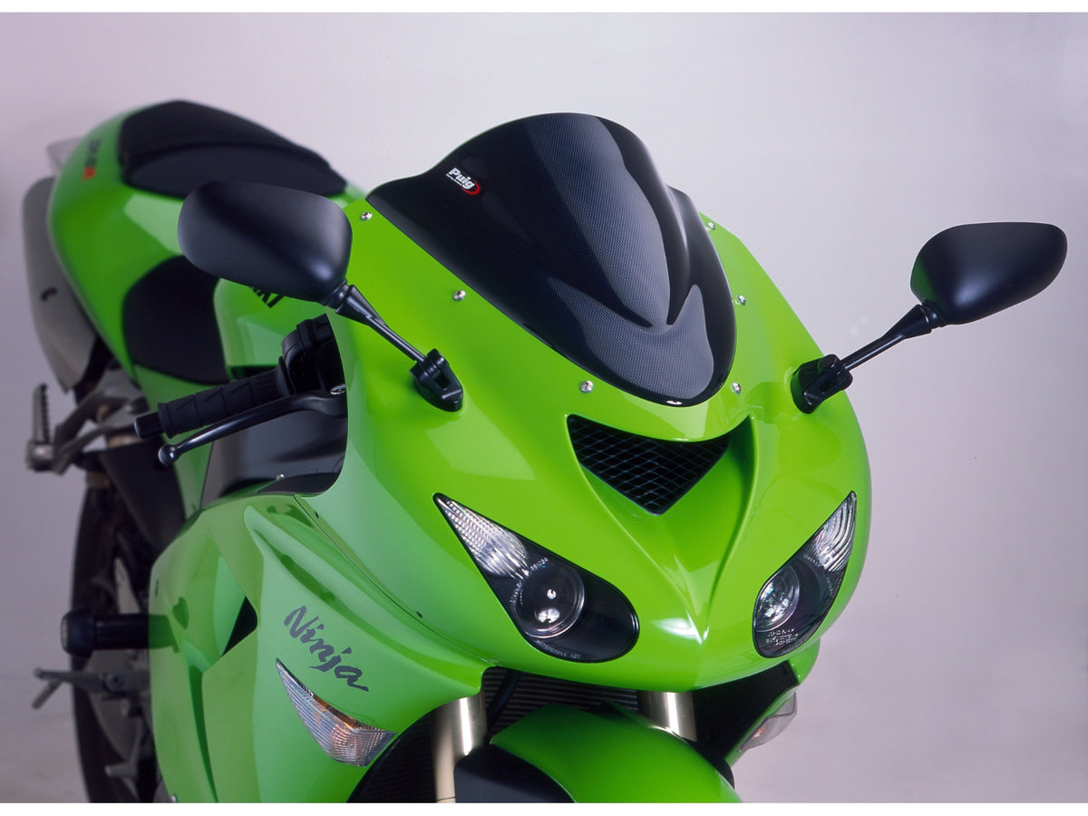 Puig Racing Screen In Clear for Kawasaki ZX-6R 636 (05-08)