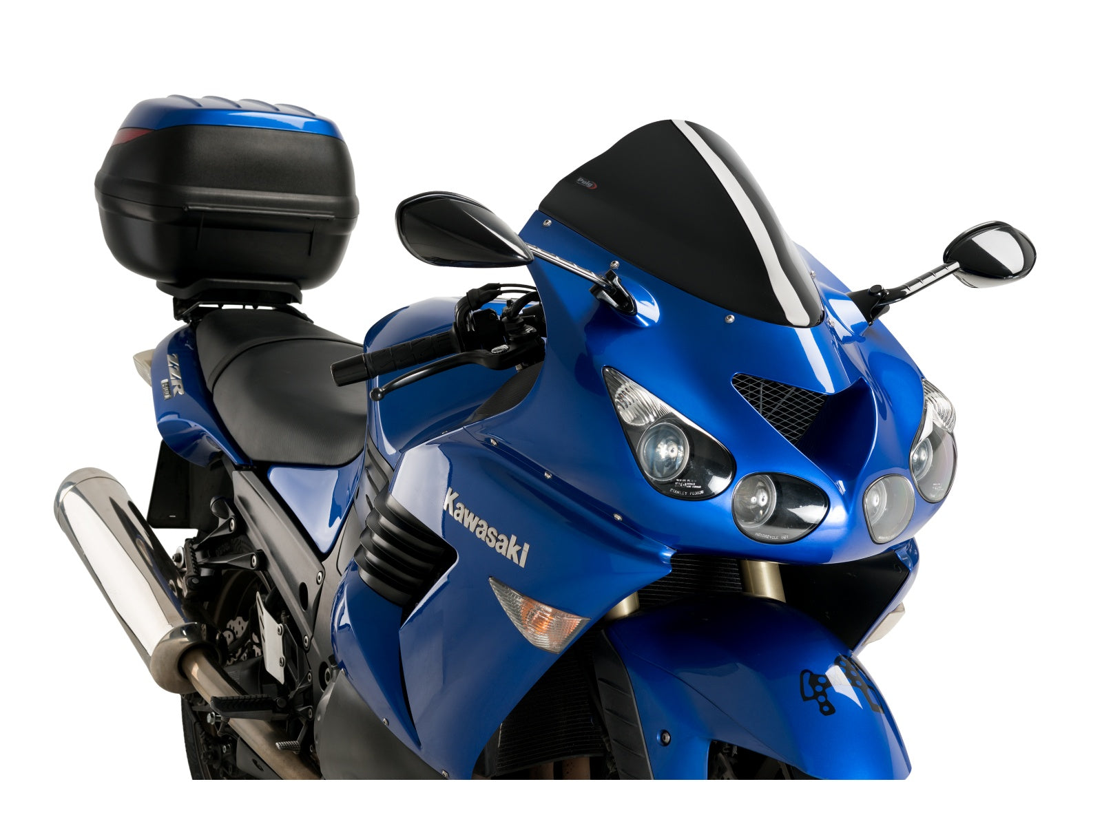 Puig Racing Screen In Clear for Kawasaki ZZR 1400 (06-20)