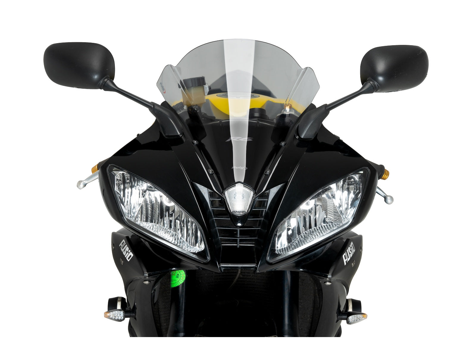 Puig Racing Screen In Clear for Yamaha YZF R6 (06-07)