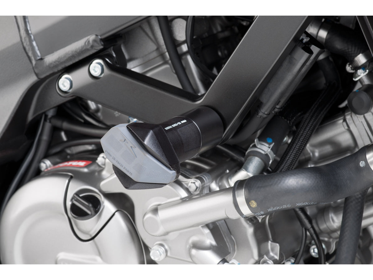 Puig R19 Frame Sliders In Black for Suzuki GSR 600 (06-11)