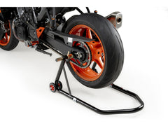 Rear Paddock Stand Set Compatible With Aprilia Shiver 900 / 750 ConStands Universal-racing Black ✓ Upgrade Your Ride Now