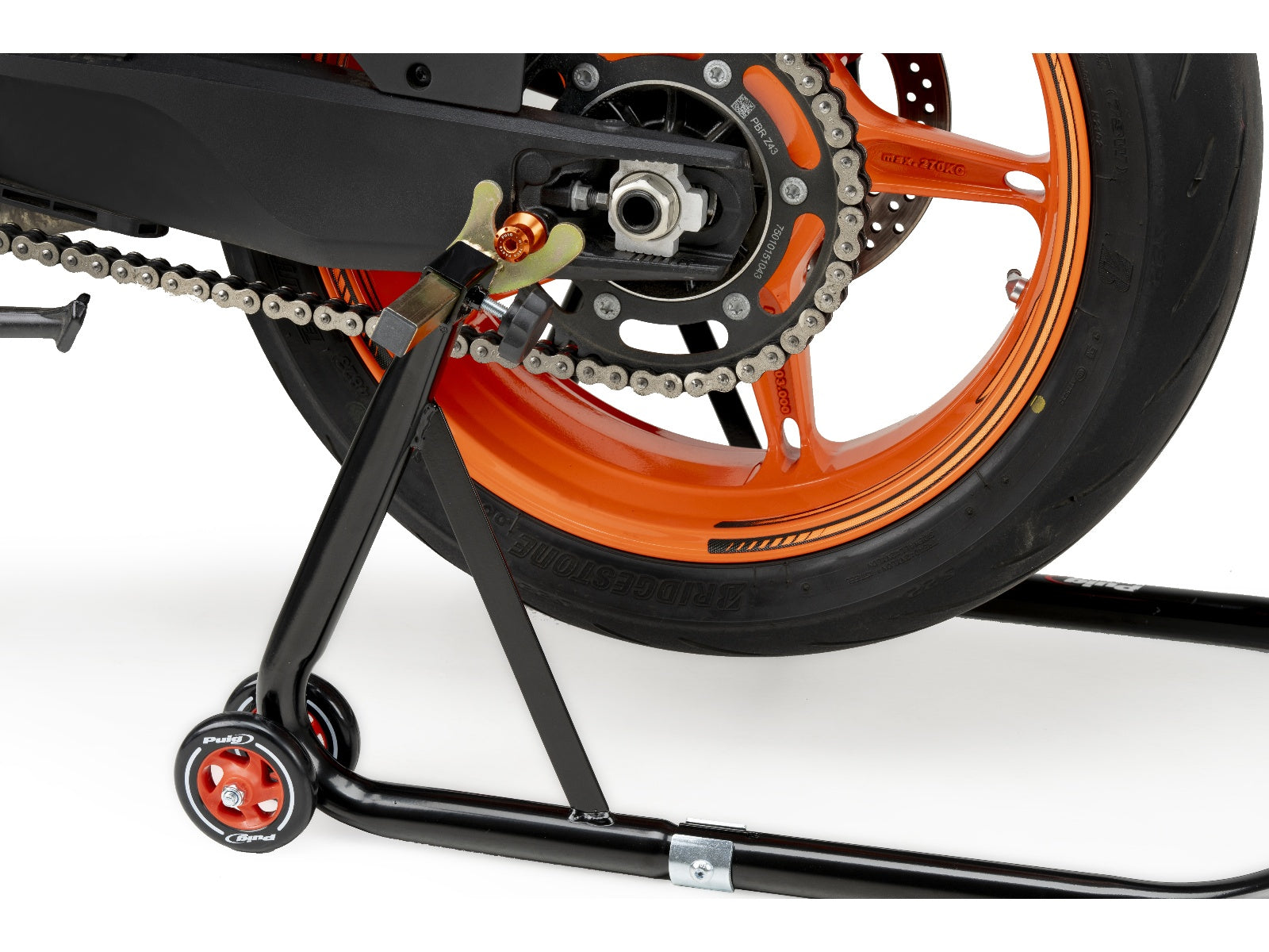 Puig Rear Paddock Stand In Black for Suzuki GSF 650 S Bandit (05-06)