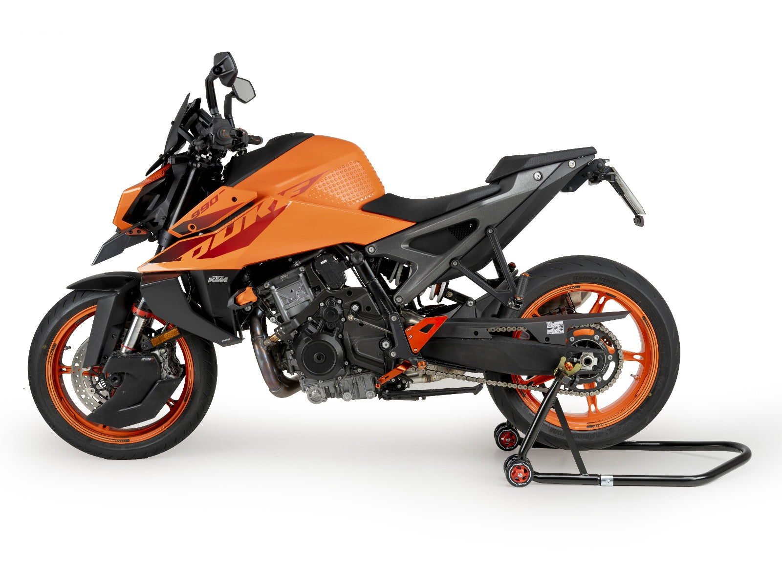 Puig Rear Paddock Stand In Black for Yamaha VMax (09-16)