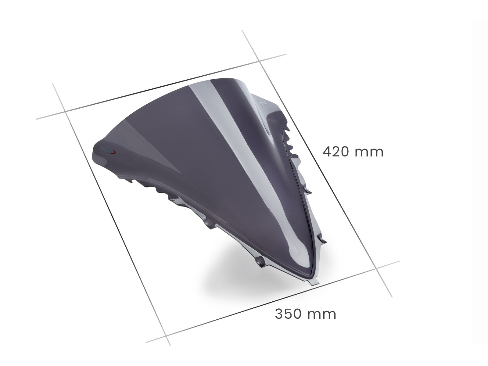 Puig Racing Screen In Clear for Yamaha YZF R1 (07-08)