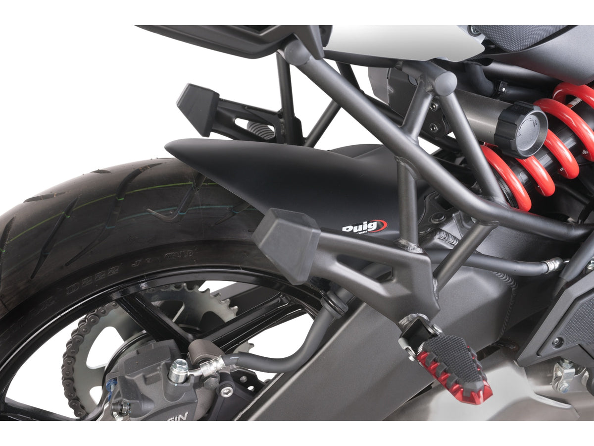 Puig Hugger In Matt Black for Kawasaki Versys 650 Tourer (15-22)