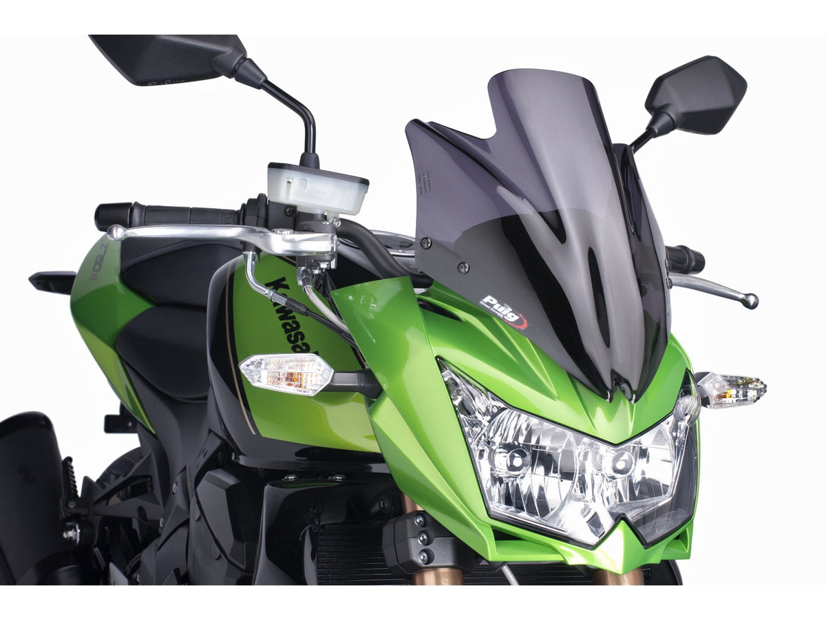 Puig New Generation Sport Screen In Light Smoke for Kawasaki Z750 (07-12)