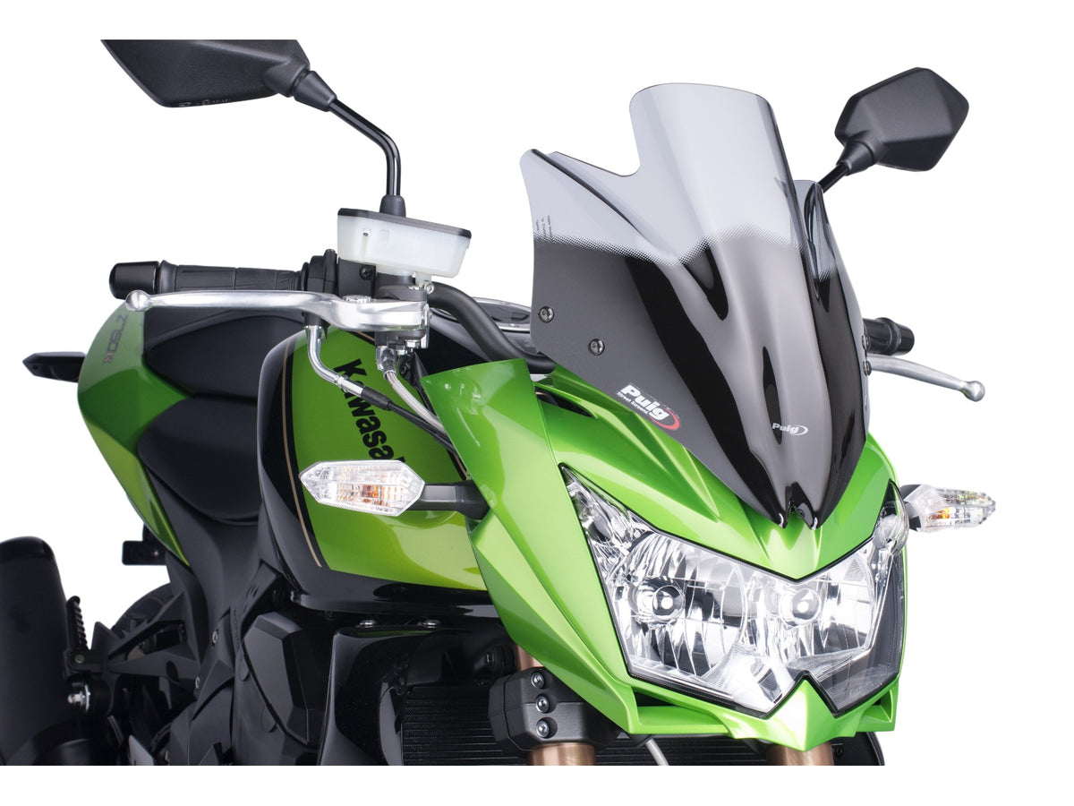 Puig New Generation Sport Screen In Light Smoke for Kawasaki Z750 (07-12) Main image
