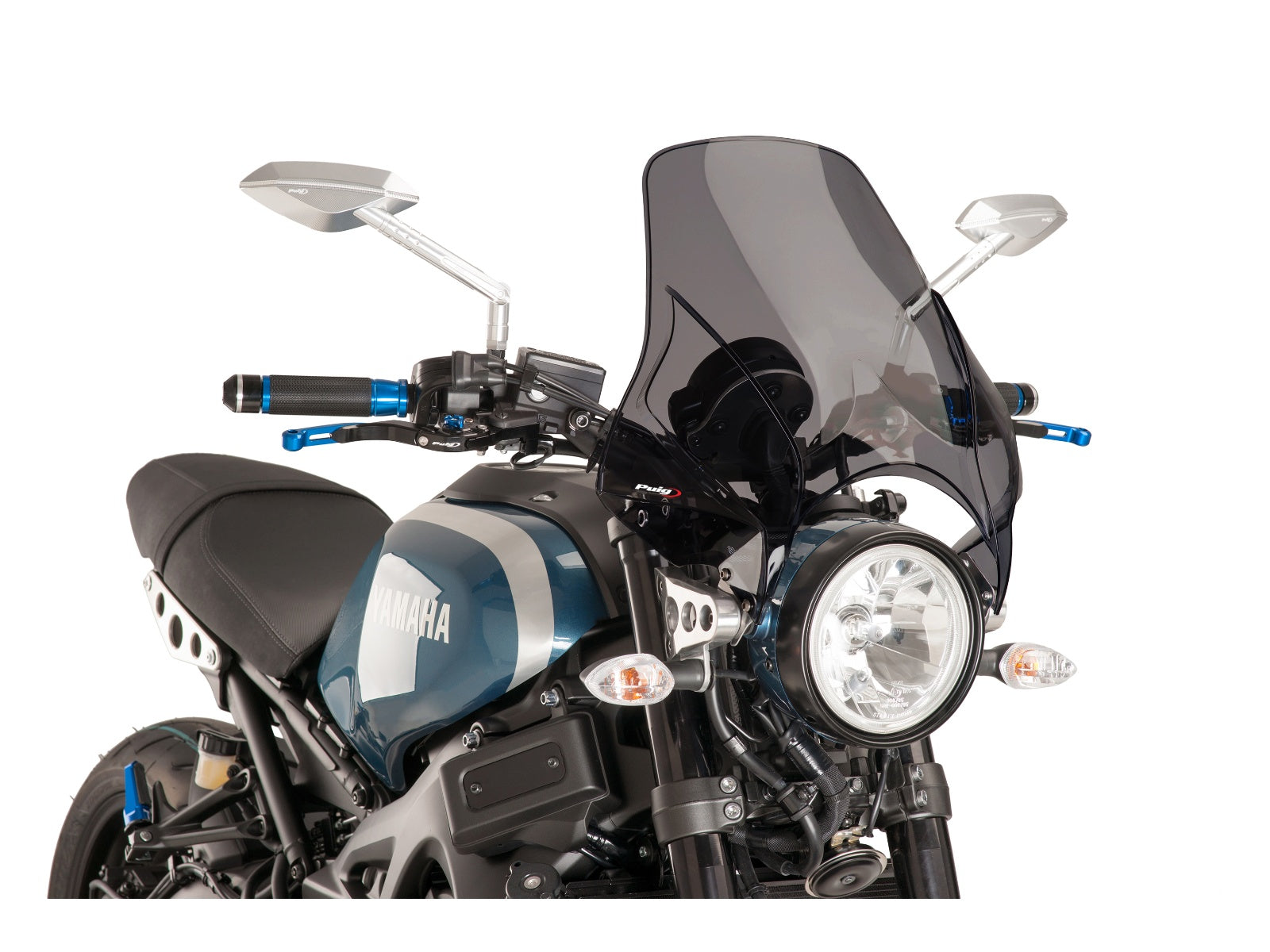 Puig Plus Screen In Light Smoke for Yamaha XSR 900 (16-19)