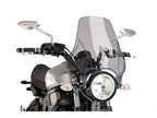 Puig Plus Screen In Light Smoke for Yamaha XSR 700 XTribute (19-20)