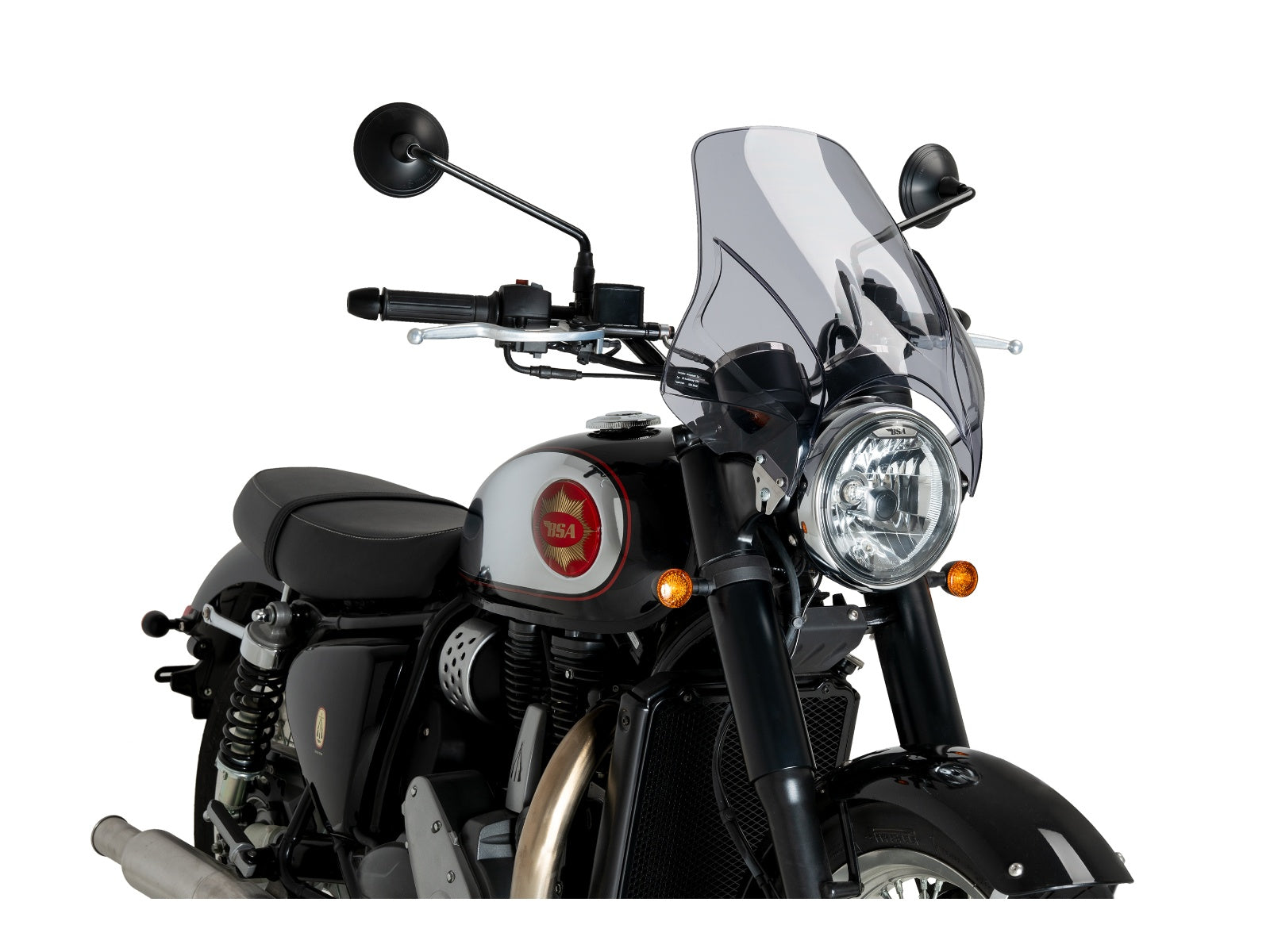 Puig Plus Screen In Light Smoke for BSA Gold Star (22-25)