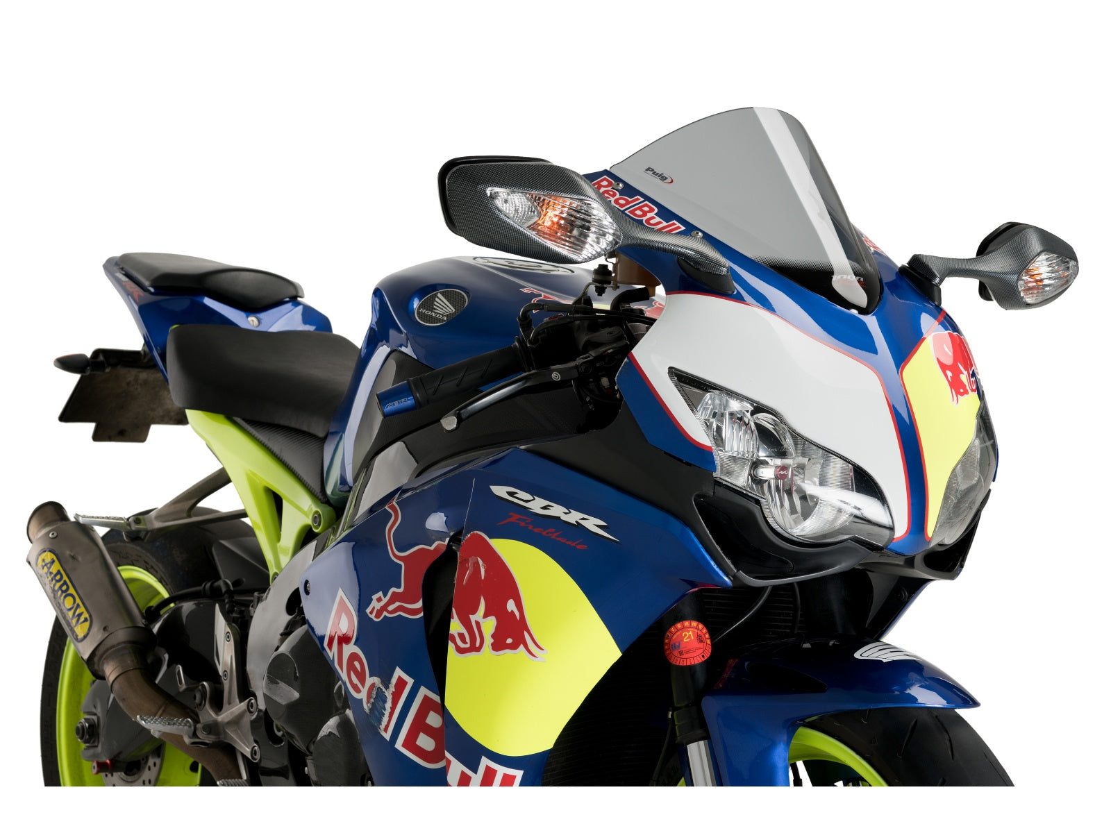 Puig Racing Screen In Clear for Honda CBR1000 RR Fireblade (08-11)