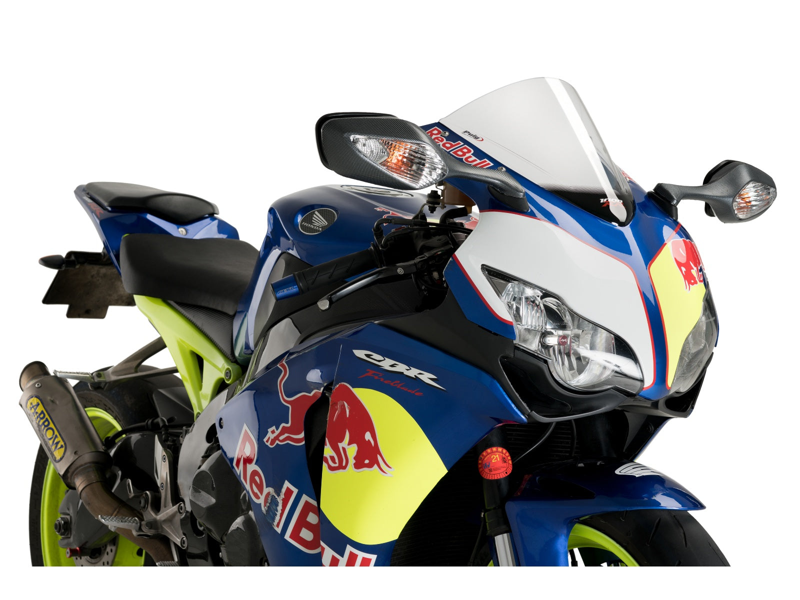 Puig Racing Screen In Clear for Honda CBR1000 RR (09-11)
