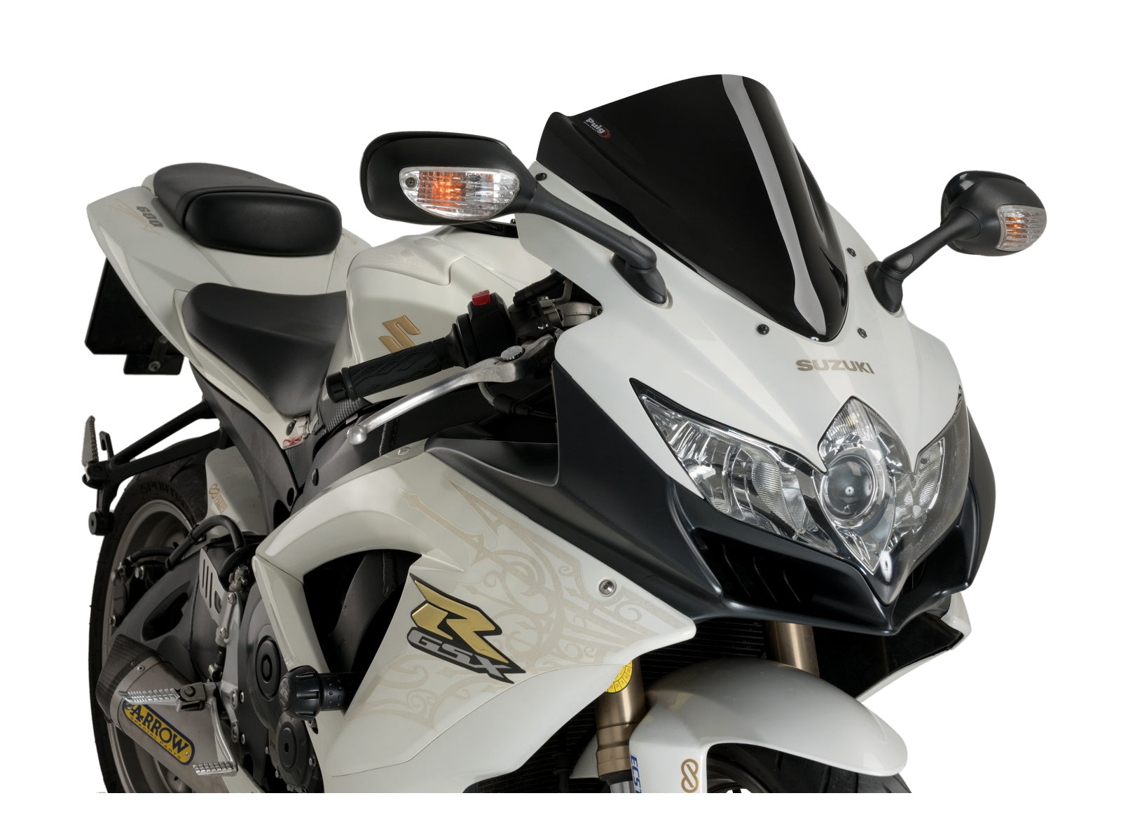 Puig Z-Racing Screen In Clear for Suzuki GSX R 750 (08-10)