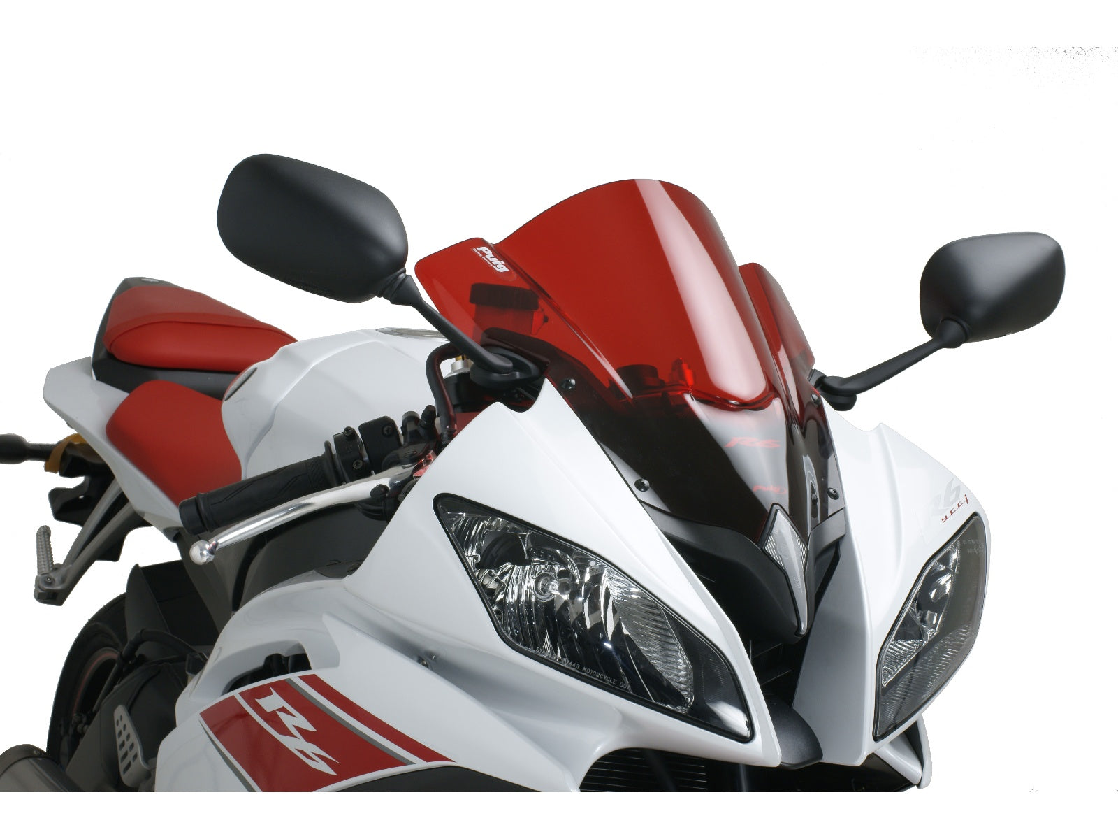 Puig Z-Racing Screen In Clear for Yamaha YZF R6 (08-16)