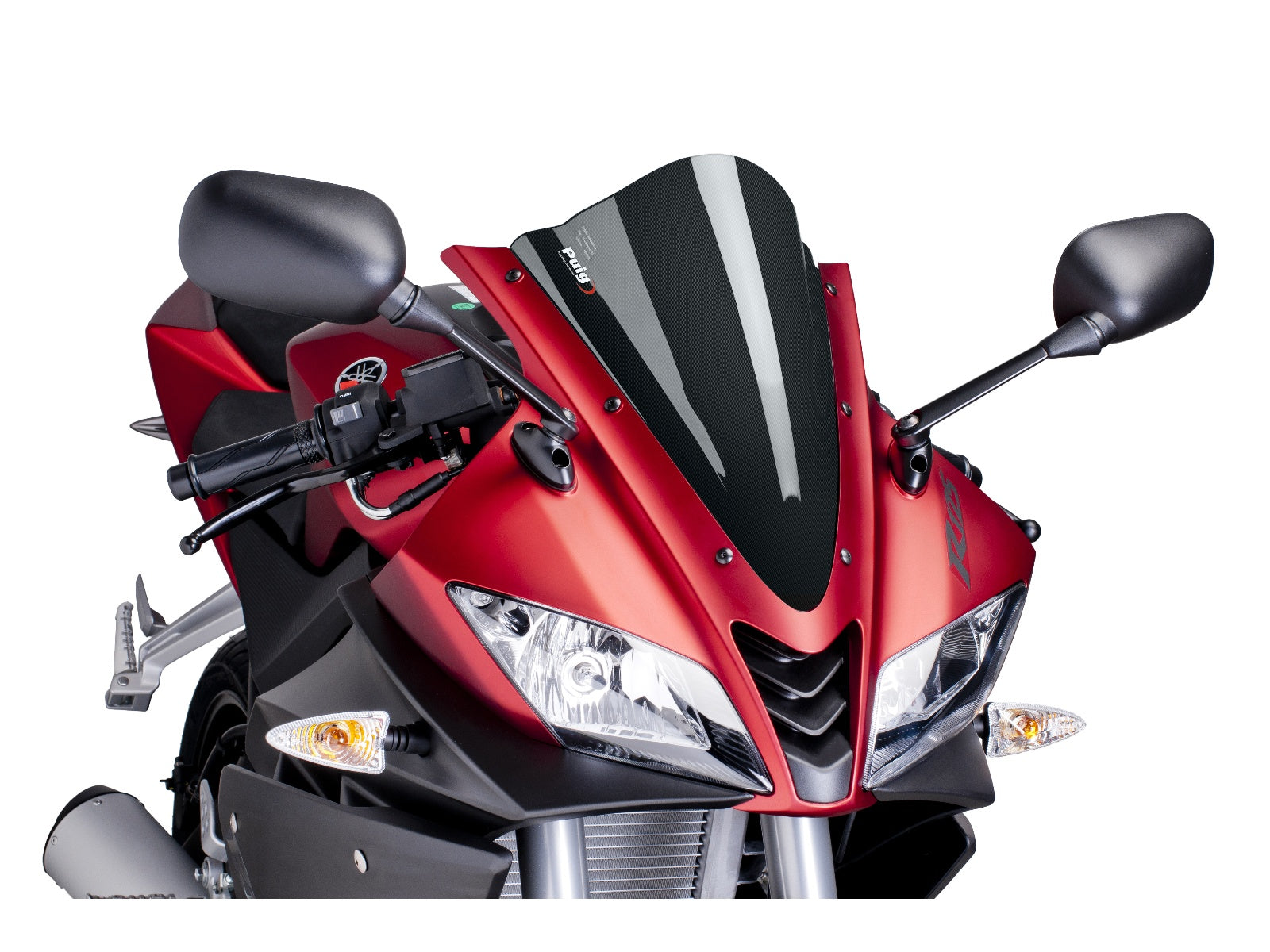 Puig Racing Screen In Clear for Yamaha YZF 125 R (08-18)