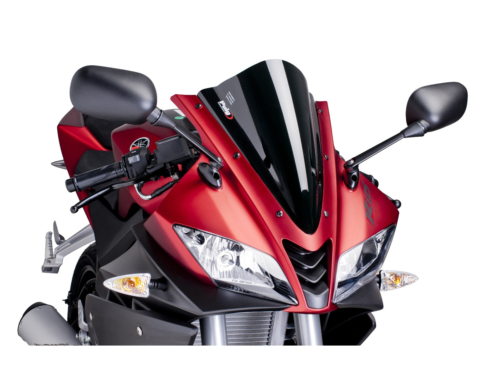 Puig Racing Screen In Clear for Yamaha YZF 125 R (08-18)