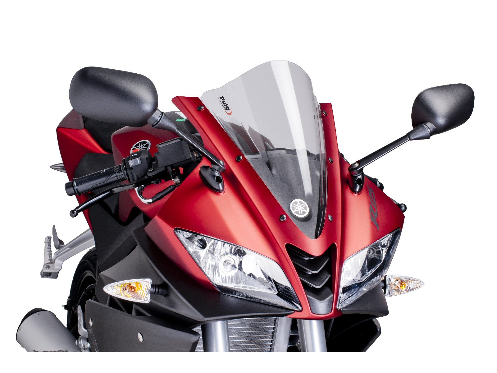 Puig Racing Screen In Clear for Yamaha YZF 125 R (08-18)