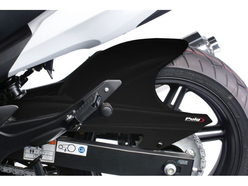 Puig Hugger In Matt Black for Honda CBF600 S ABS (08-13)