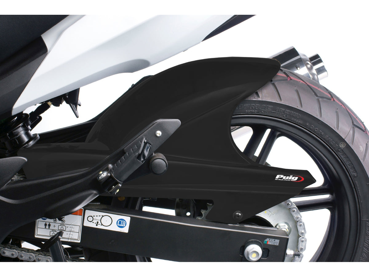 Puig Hugger In Matt Black for Honda CBF600 (08-12)