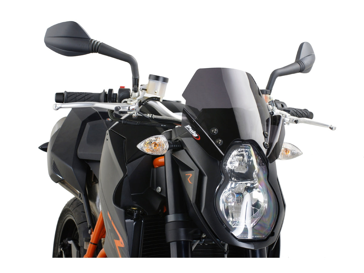 Puig New Generation Sport Screen In Light Smoke for KTM 990 Super Duke (07-13) Main image
