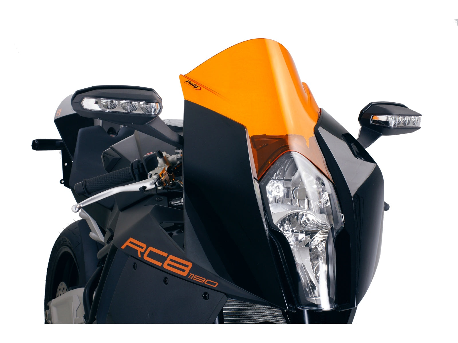 Puig Z-Racing Screen In Clear for KTM 1190 RC8R (09-15)