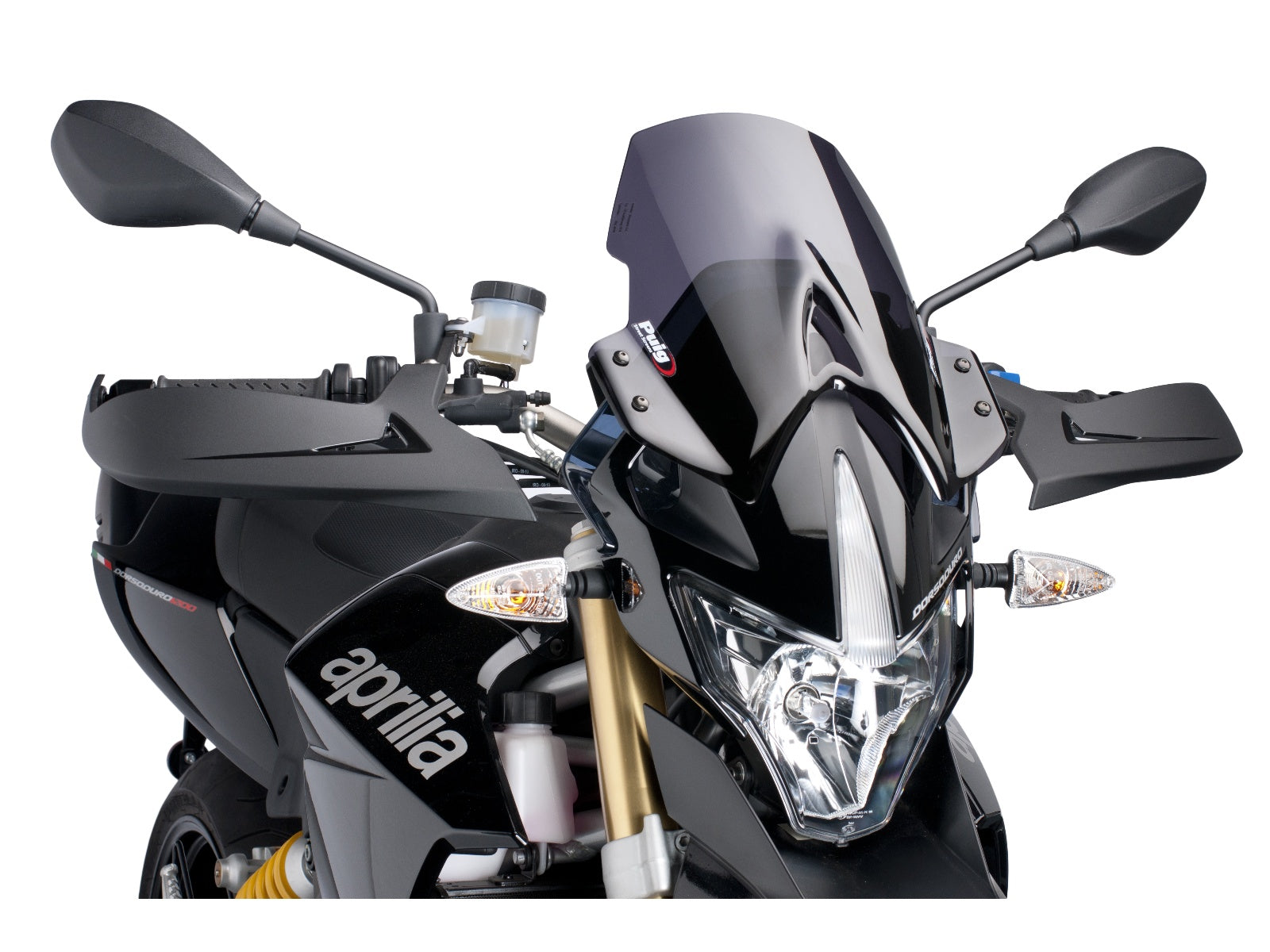 Puig New Generation Touring Screen In Light Smoke for Aprilia Dorsoduro 750 (08-16)