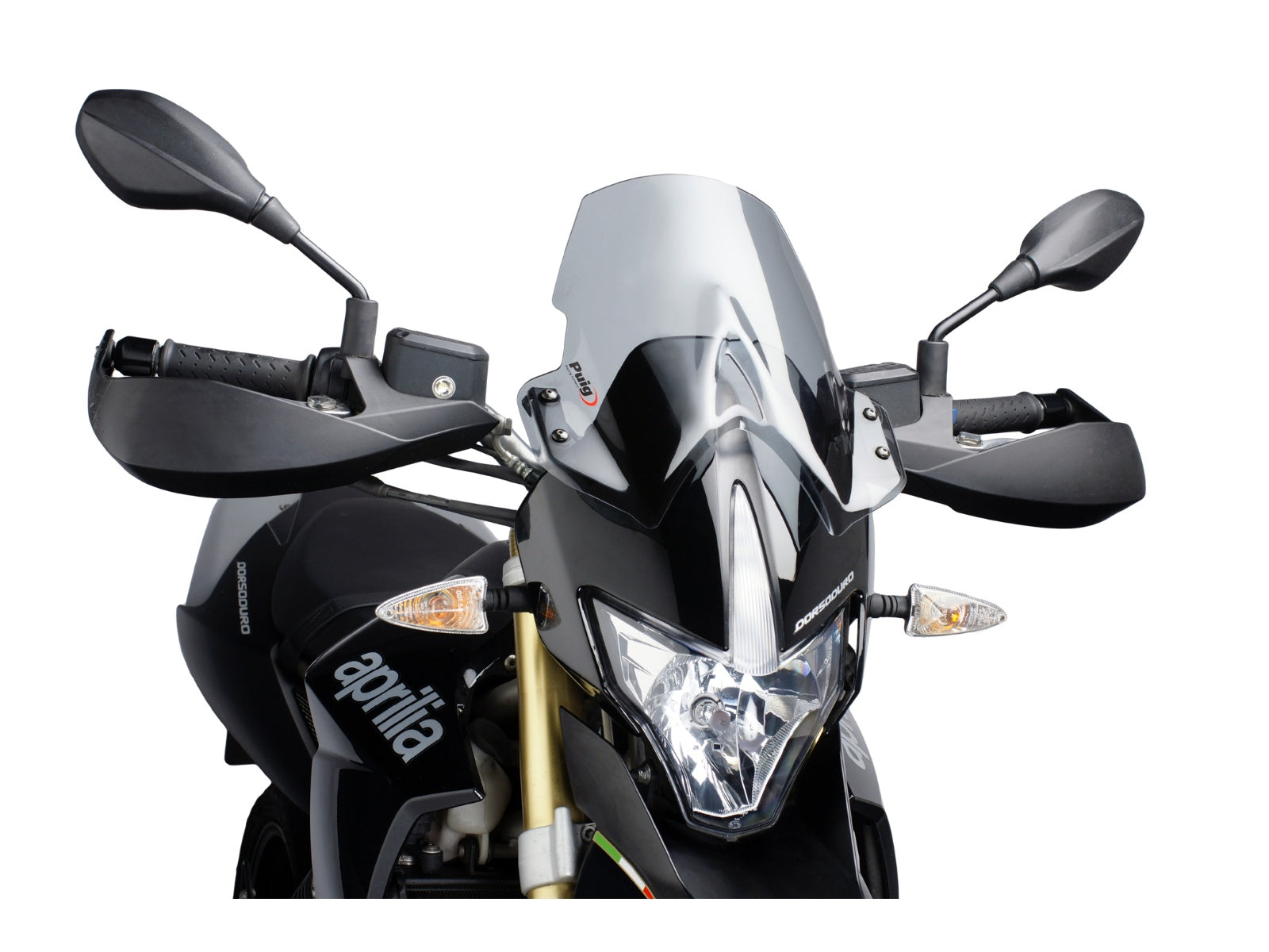 Puig New Generation Touring Screen In Light Smoke for Aprilia Dorsoduro 900 (17-20)