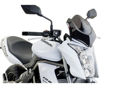 Puig New Generation Sport Screen In Dark Smoke for Kawasaki ER6-N (09-11)