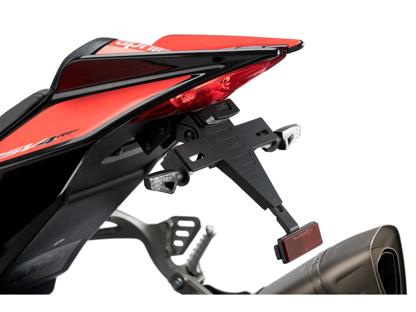 Puig Tail Tidy In Black for Aprilia Tuono V4 1100 RR (15-20)